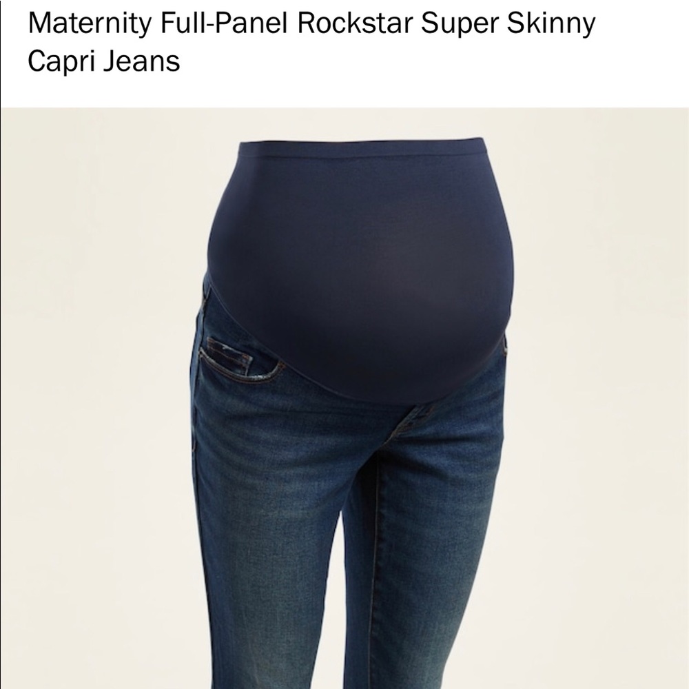 Size 6L Full Panel Maternity Jeans